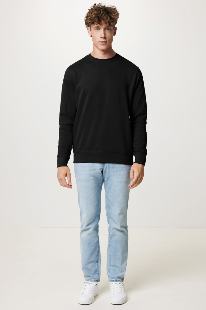 IQONIQ Etosha lichtgewicht gerecycled katoen sweater