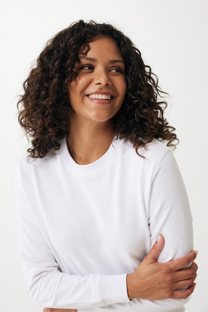 IQONIQ Etosha lichtgewicht gerecycled katoen sweater