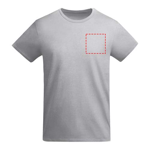 Breda 175 g/m² biologisch katoenen herenshirt met korte mouwen