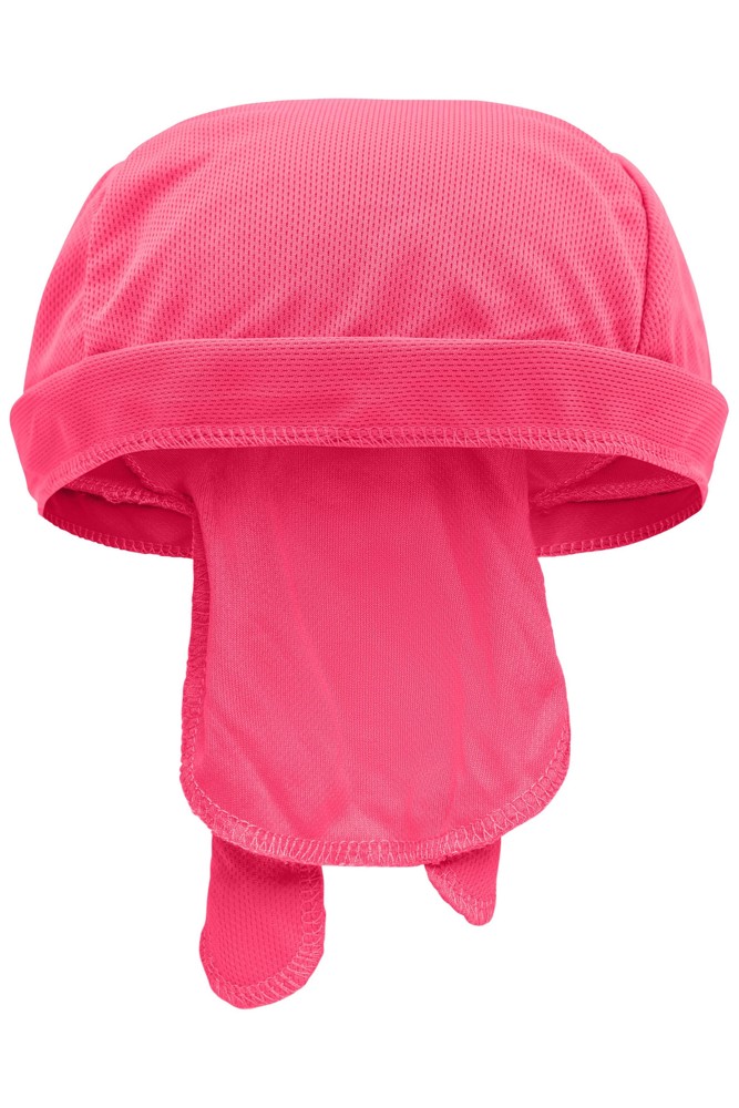Functional Bandana Hat - Bright Pink