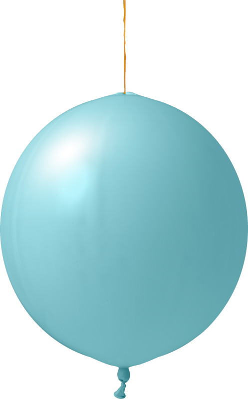 Punchballs bedrukt Qualityprint Ø 45 cm / omvang 120-130 cm / 18 inch - Licht blauw (6009)