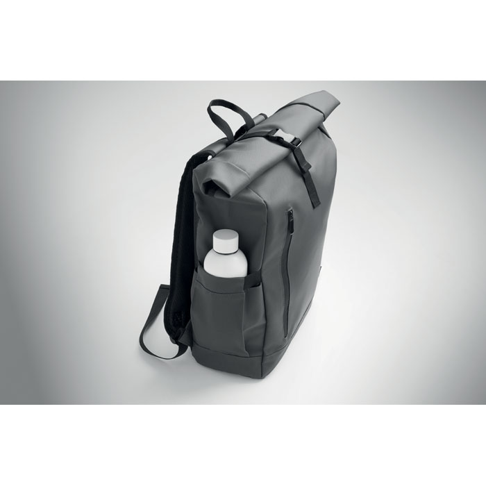 BANGKOK ROLL - Rolltop laptop rugzak 600D