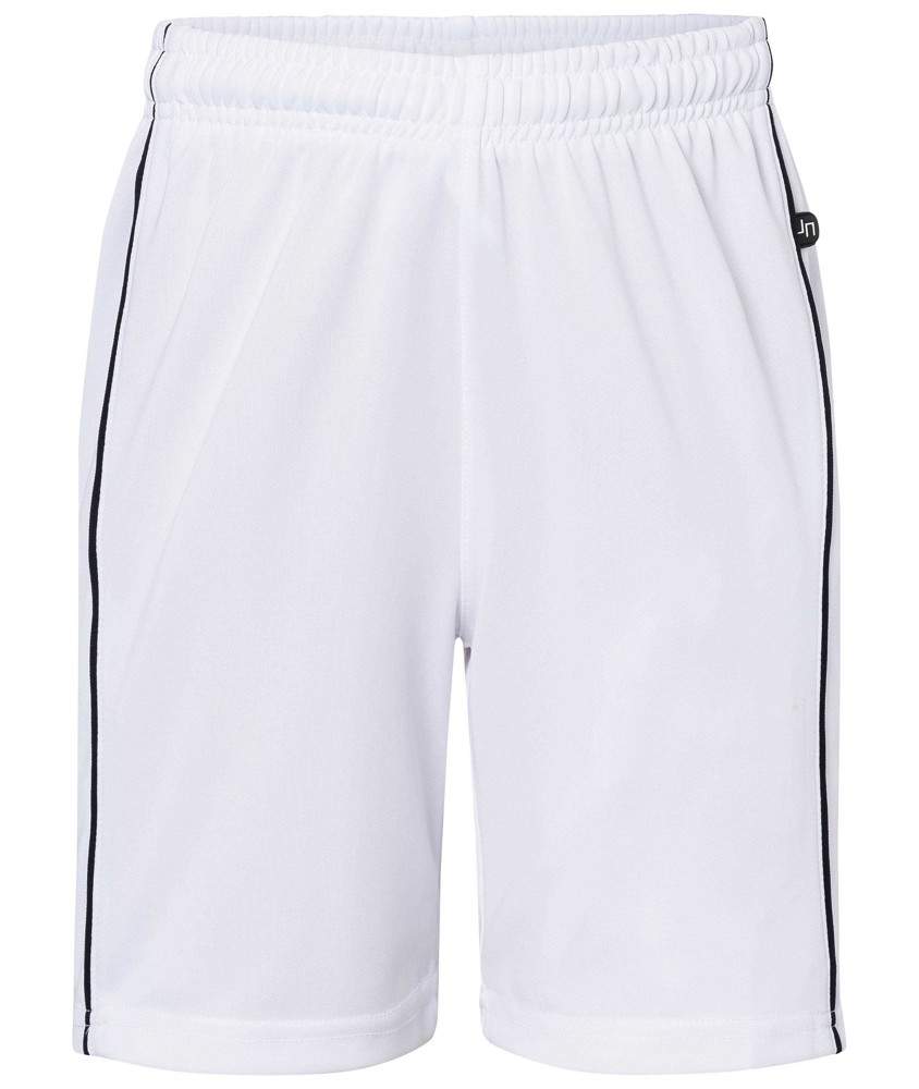Basic team Shorts Junior - White/Black