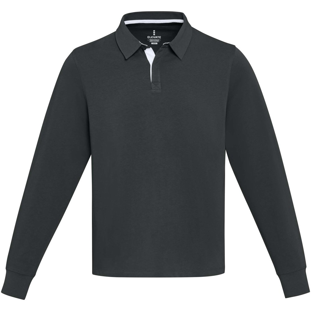 Clyde unisex organic rugbypolo sweatshirt 
