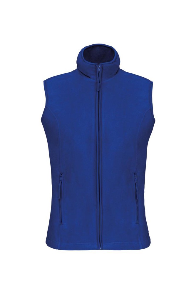 Bodywarmer van microfleece dames - Royal Blue