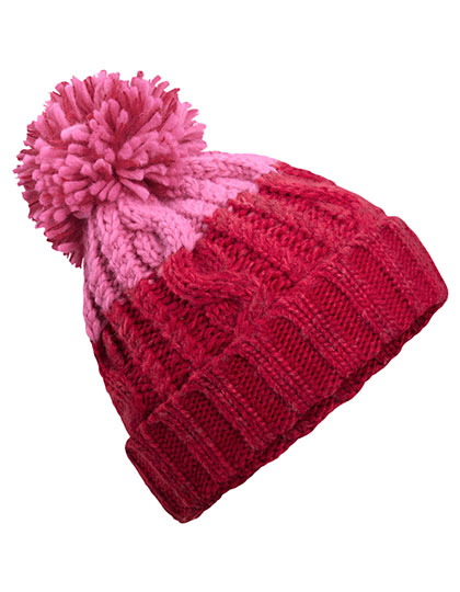 Apres Beanie - classic red/true pink