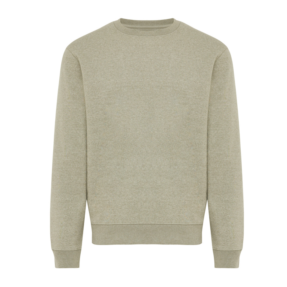 IQONIQ Torla crew neck van gerecycled katoen - light heather green (± PMS light heather green)