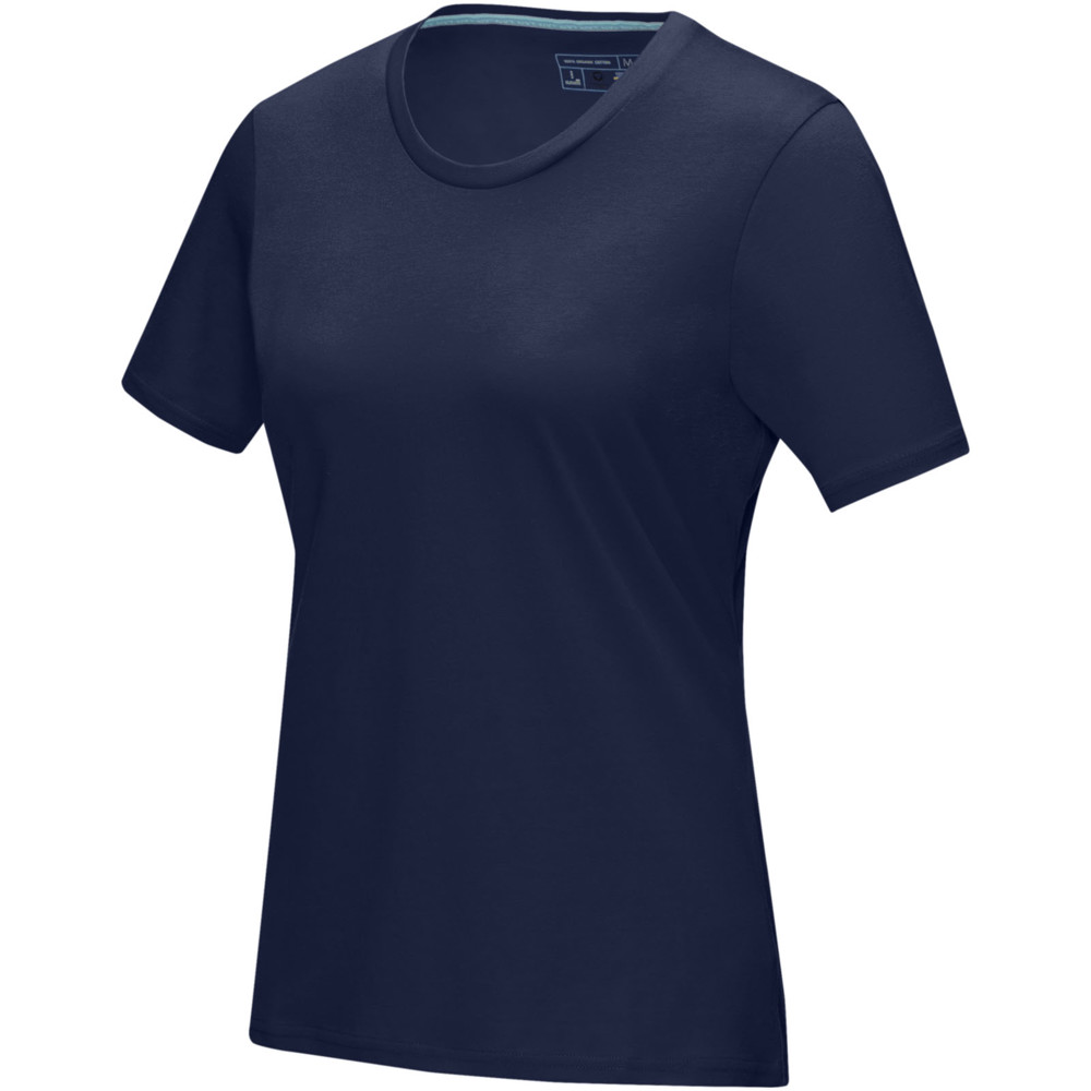Azurite dames T-shirt met korte mouwen biologisch textiel - Marineblauw