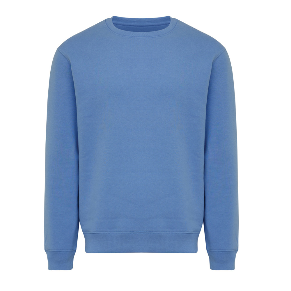 IQONIQ Torla crew neck van gerecycled katoen - moon blue (± PMS 17-4029 TCX)
