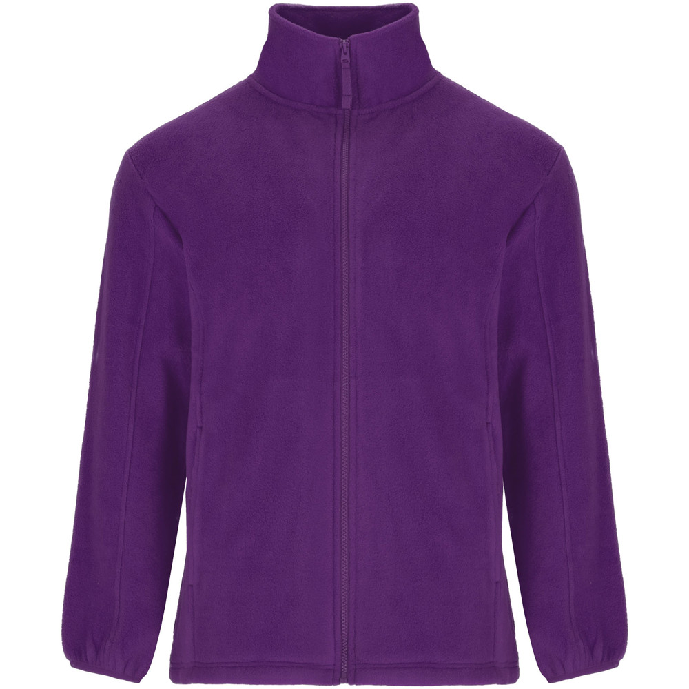 Artic fleece kinderjack met volledige rits - Paars