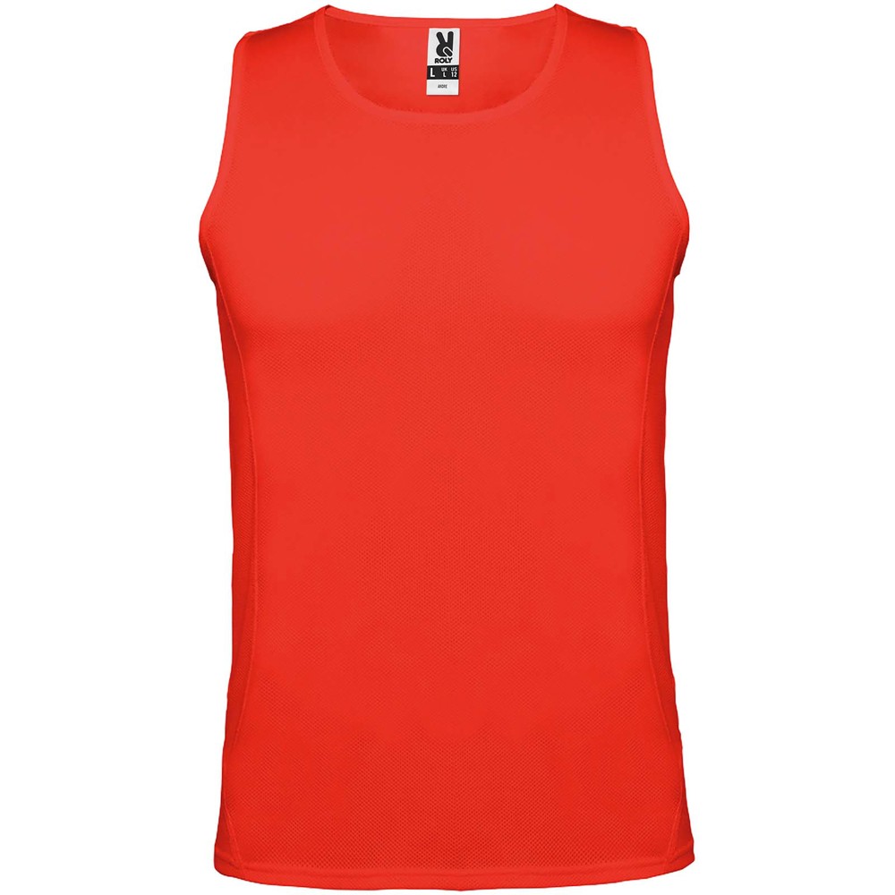 Andre 140 g/m² sporthemd voor heren - rood