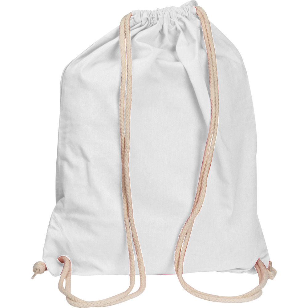 Carlsbad katoenen sporttas - Wit