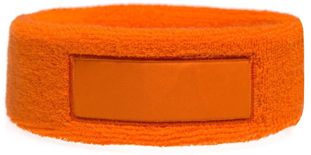Nilton's Hoofdband met label - Oranje (PMS 165c) / Oranje