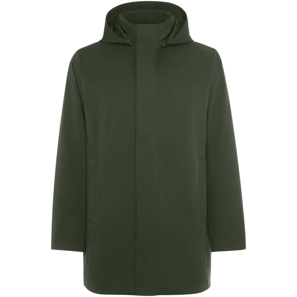 Dome unisex parka met gewatteerde kraag - Rookgroen
