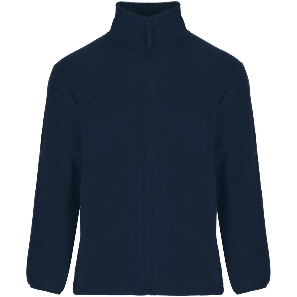 Artic fleece herenjack met volledige rits - Marineblauw