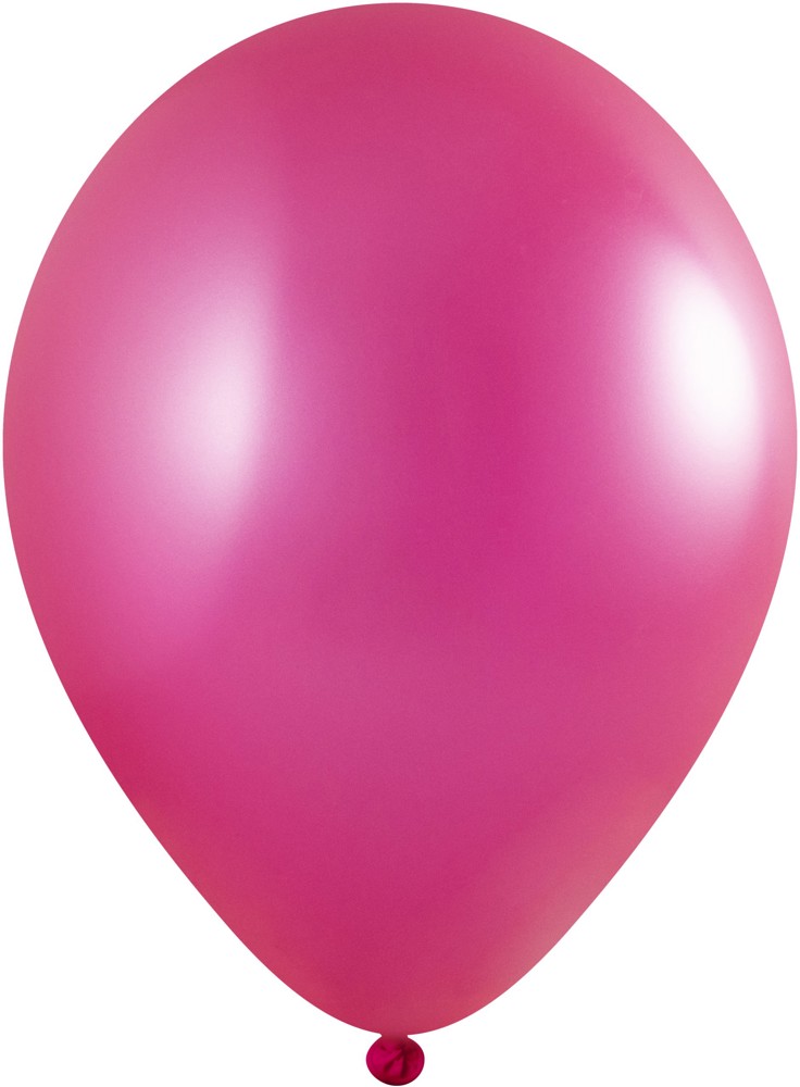 Ballonnen bedrukt High Quality Precision Print Ø 33 cm / omvang 85-95 cm / 11 inch - Magenta Metallic (2440)