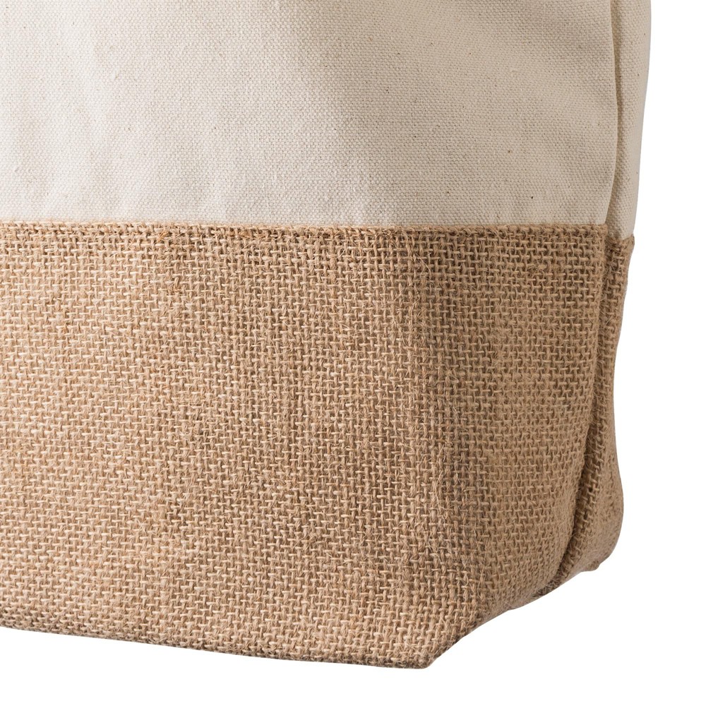 Boodschappentas Diego | Katoen 280 g/m² | Jute bodem