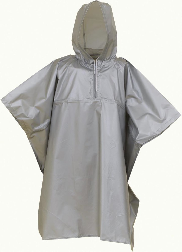 Lightweight poncho - Silver