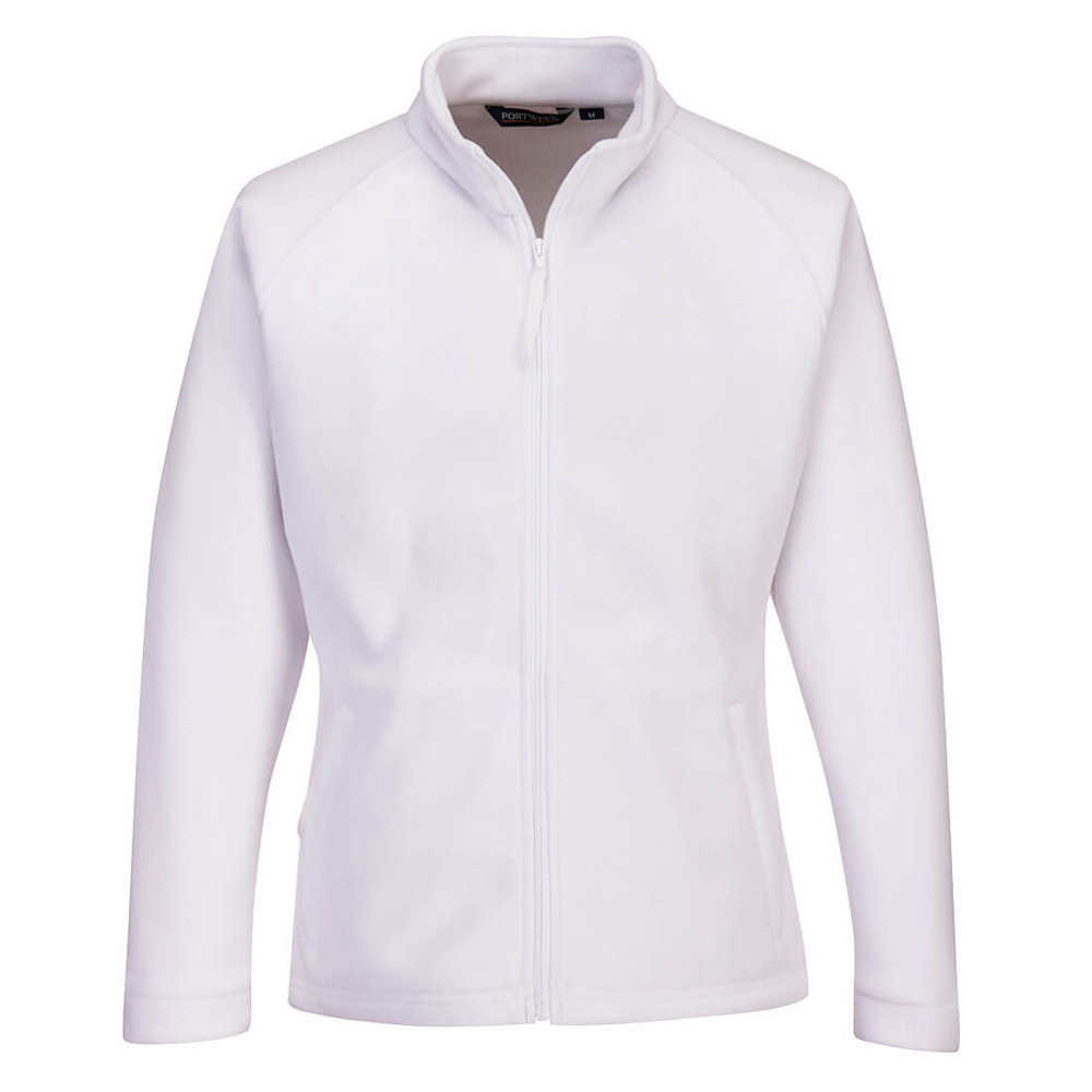 Aran Fleece Dames - white