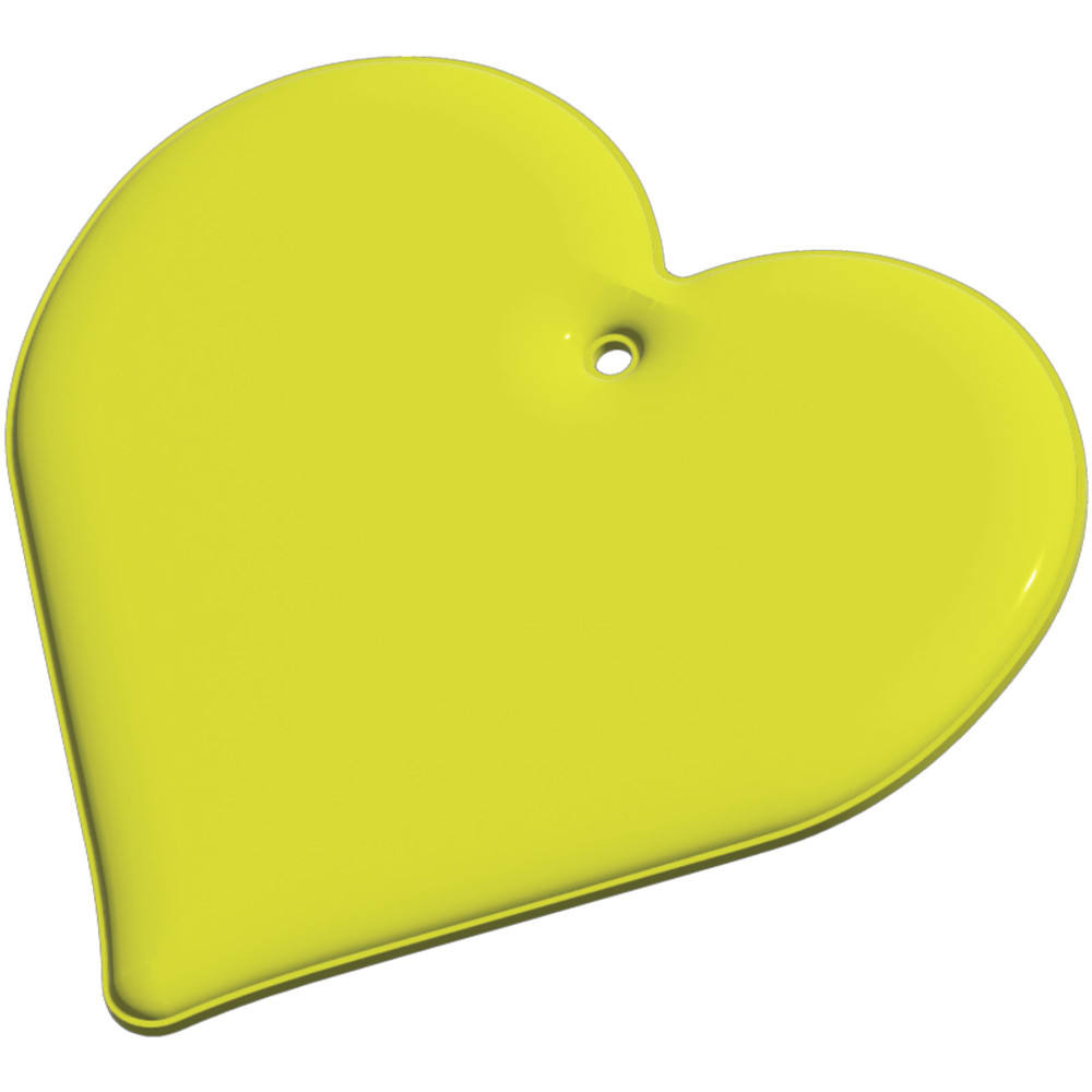 RFX™ H-09 reflecterende pvc hanger met hart