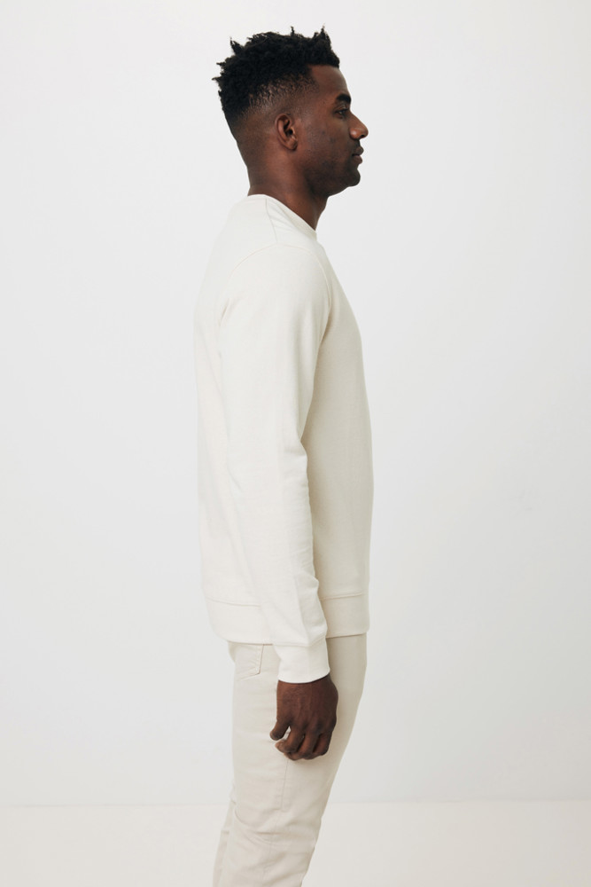 IQONIQ Denali gerecycled katoen sweater ongeverfd