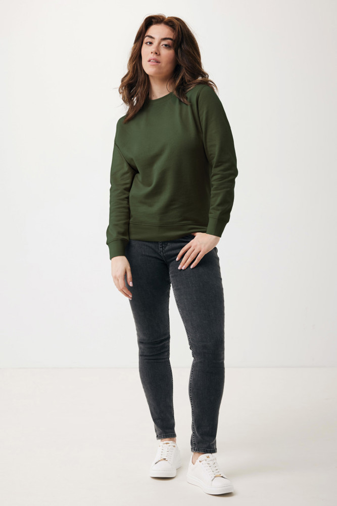 IQONIQ Etosha lichtgewicht gerecycled katoen sweater