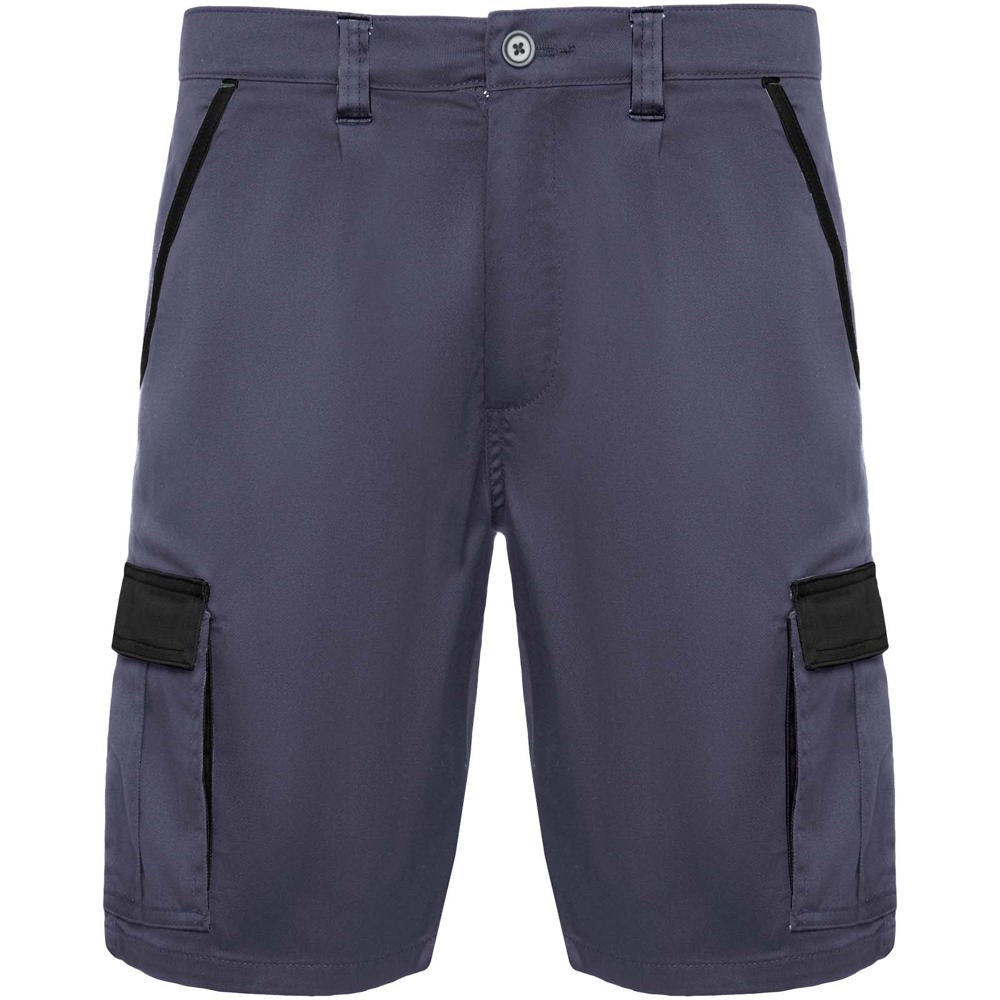 Tahoe 250 g/m2 korte werkbroek - Lood, Zwart