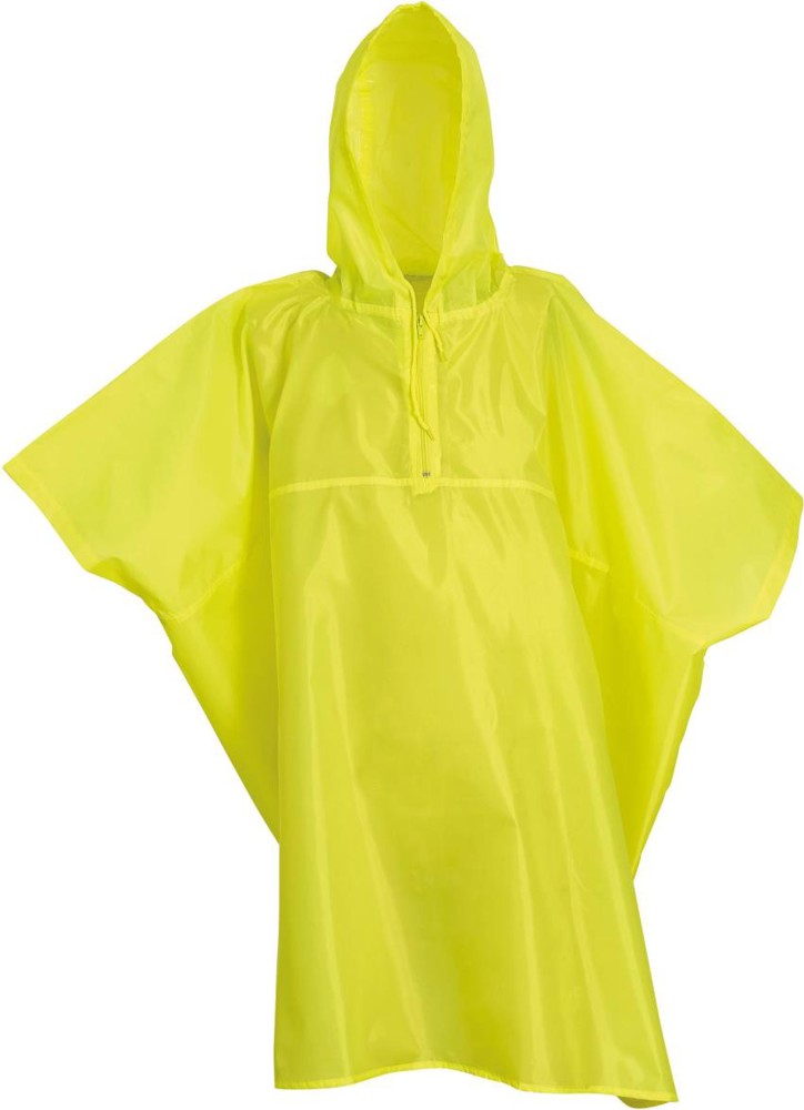 Lightweight poncho - yellow