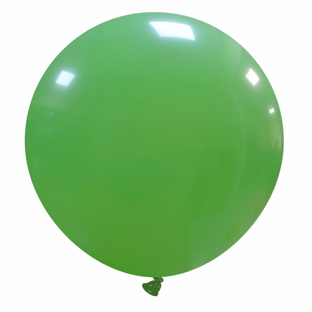 Reuzenballonnen bedrukt - Ø 120 cm / omvang 375 cm / 47 inch - Groen (08)
