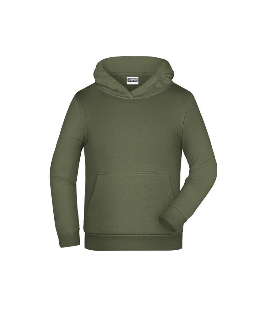 Children Promo Hoody - Olijf (ca. Pantone 7497C)