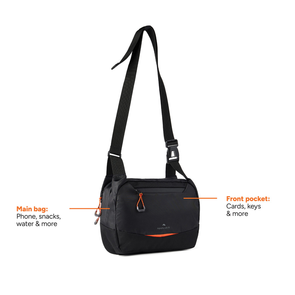 Nordic Drift Trail RCS Crossbody bag 4L