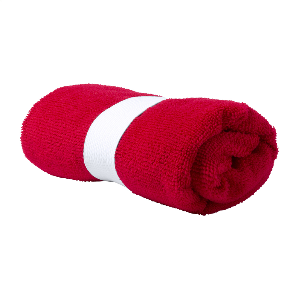 Athletic - absorberende handdoek - Rood