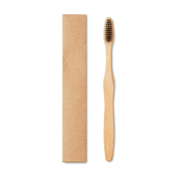 DENTOBRUSH - Bamboe tandenborstel - zwart