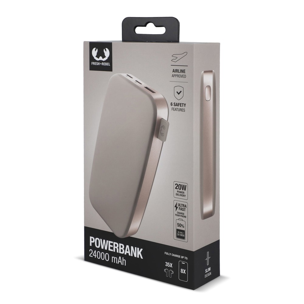 2PB24100 I Fresh 'n Rebel USB-C Powerbank 24000mAh