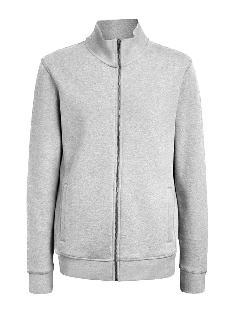 Black Spider BS300 Prince Unisex vest met rits 300 g/m² - Grijs melee (PMS Cool Grey 7C)