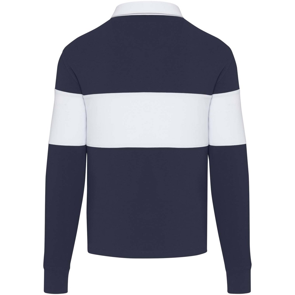 Clyde unisex organic rugbypolo sweatshirt 