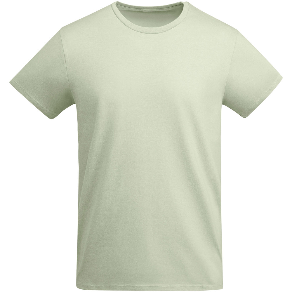 Breda 175 g/m² biologisch katoenen kindershirt met korte mouwen - Mistgroen